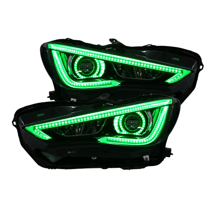 2016-2022 Infiniti Q60 RGB Flow Series LED DRL Boards