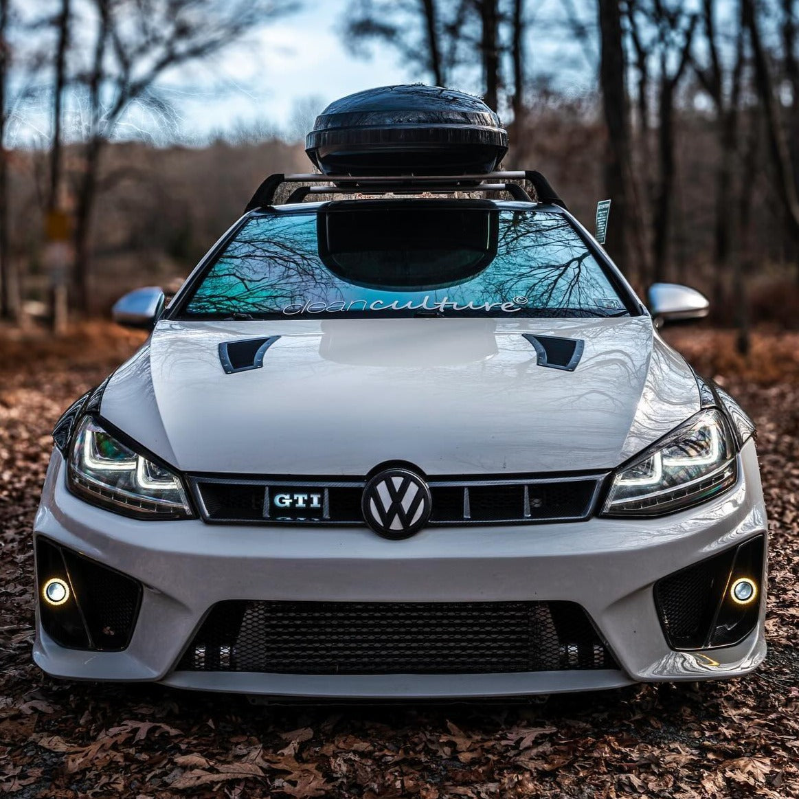 2004-2020 Volkswagen Golf GTI RGBW Flow Series LED Badge Emblem - Lit Logos