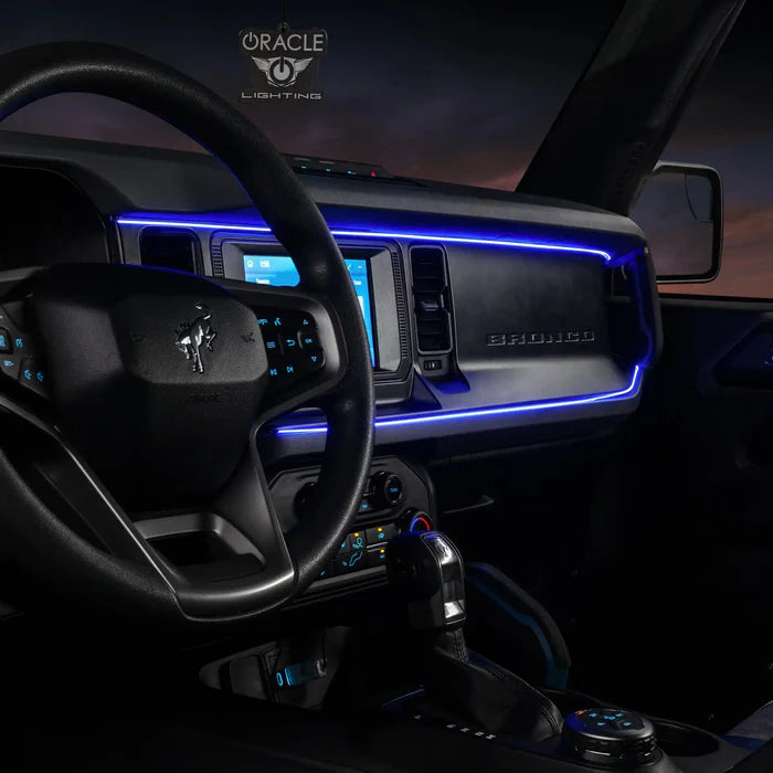 Ford Bronco Dynamic ColorSHIFT LED Interior Dash Board Kit