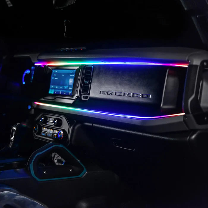 Ford Bronco Dynamic ColorSHIFT LED Interior Dash Board Kit