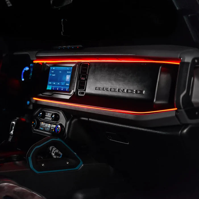 Ford Bronco Dynamic ColorSHIFT LED Interior Dash Board Kit