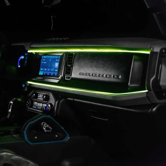 Ford Bronco Dynamic ColorSHIFT LED Interior Dash Board Kit