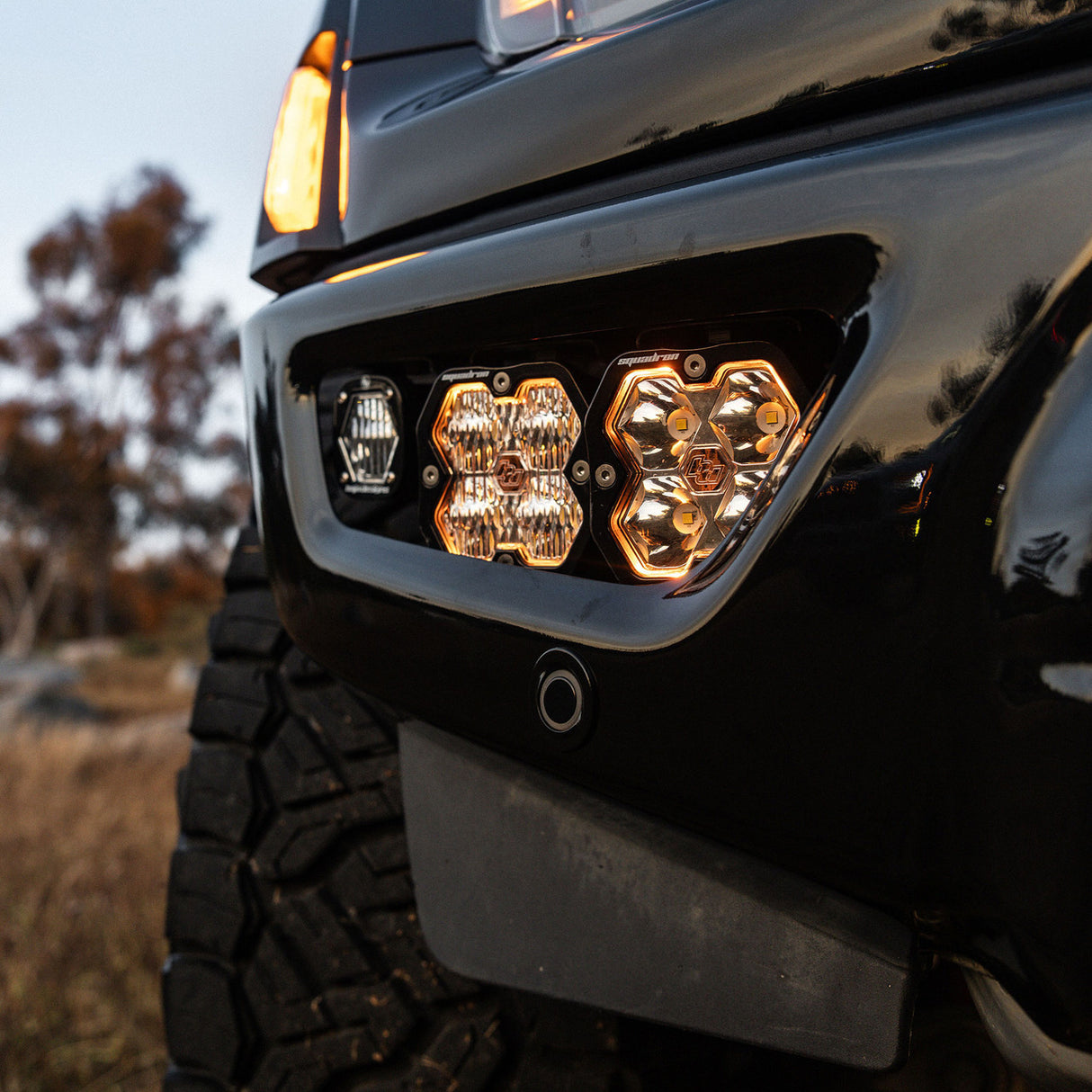 2021-2026+ Ford Raptor Baja Designs Squadron 2.0/S1 Fog Pocket Light Kit - AutoLEDTech.com