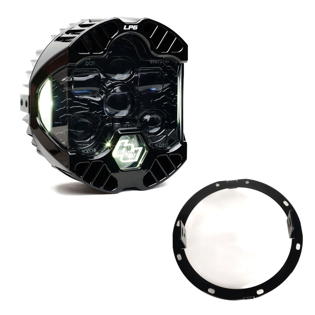 Baja Designs DOT LP6 Street Glide headlight kit 44-8114
