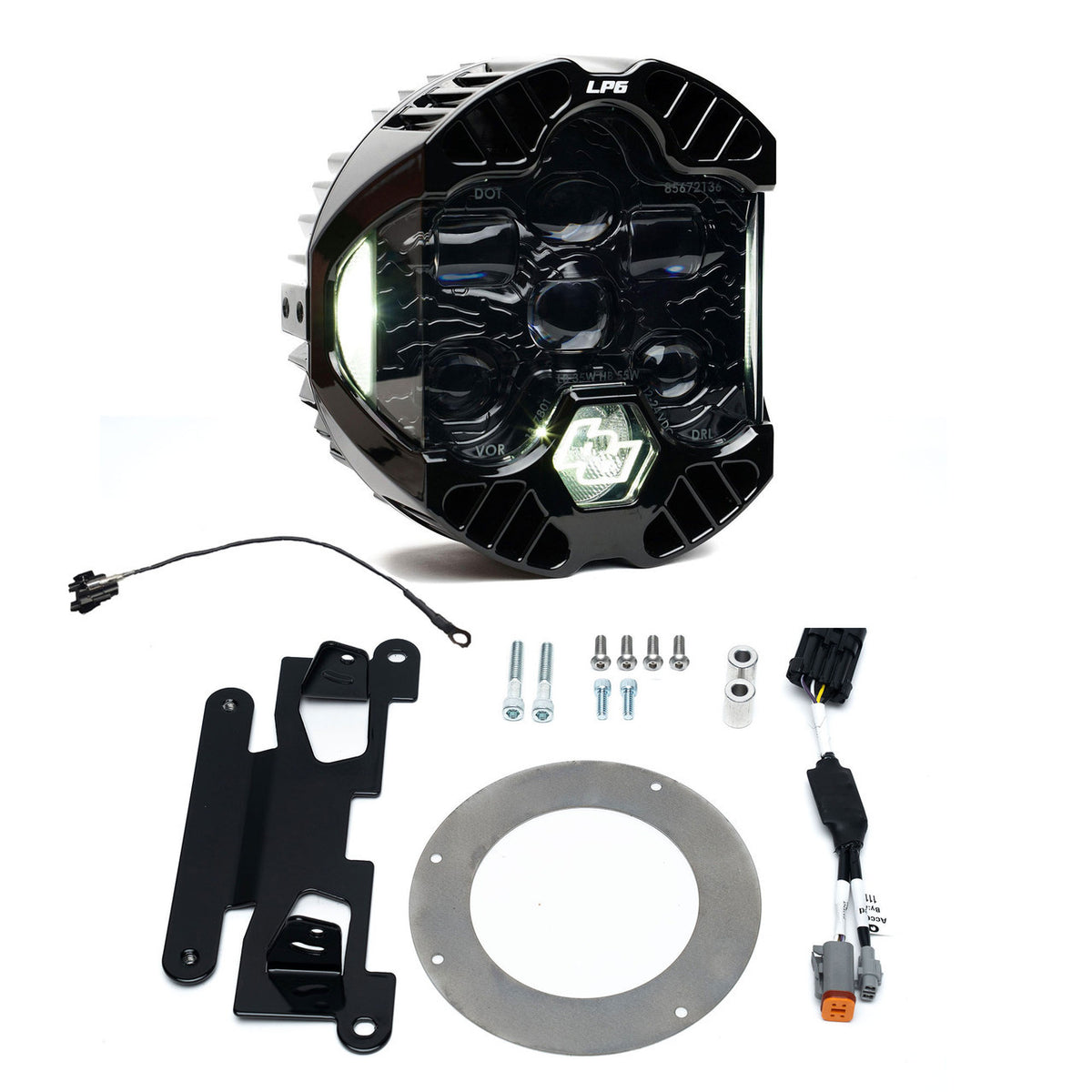 Baja Designs DOT LP6 Low Rider ST cut-in headlight kit