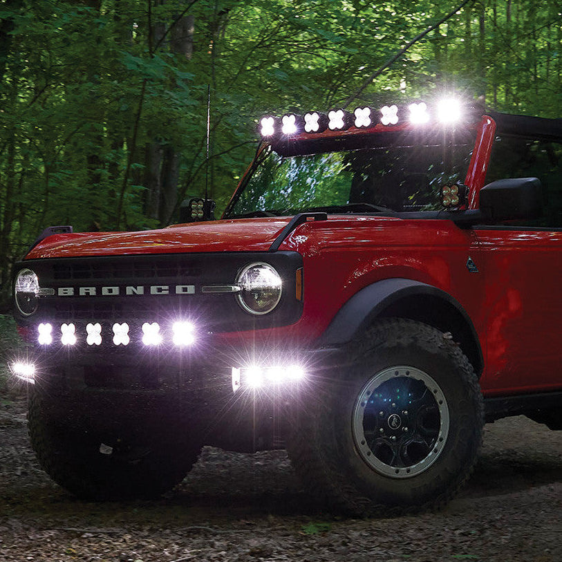 2021–2026+ Ford Bronco Baja Designs 8XL Linkable Roof Light Kit