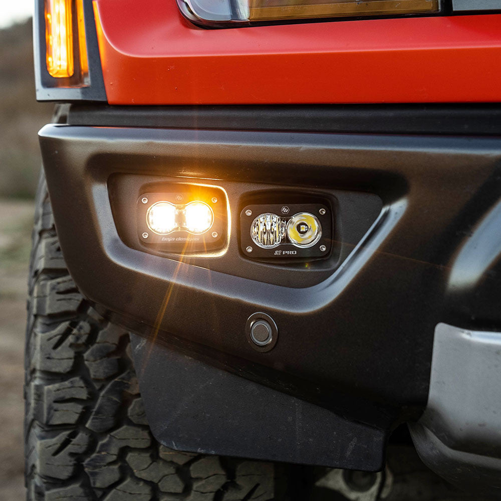 2021-2026+ Ford Raptor Baja Designs S2 Dual Fog Pocket Light Kit