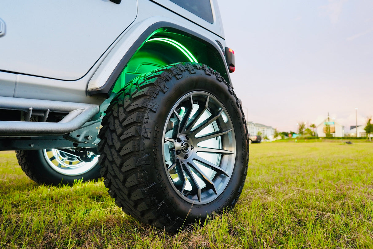 Jeep Wrangler Gladiator LED Fender Arch Lights Kit