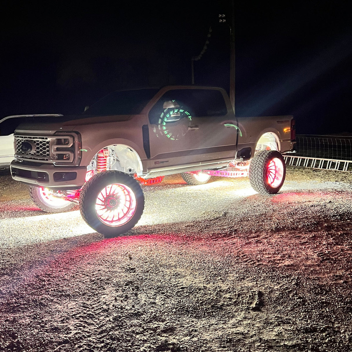 20 Row Pure White LED Wheel Ring Lights Kit (Copy) - AutoLEDTech.com