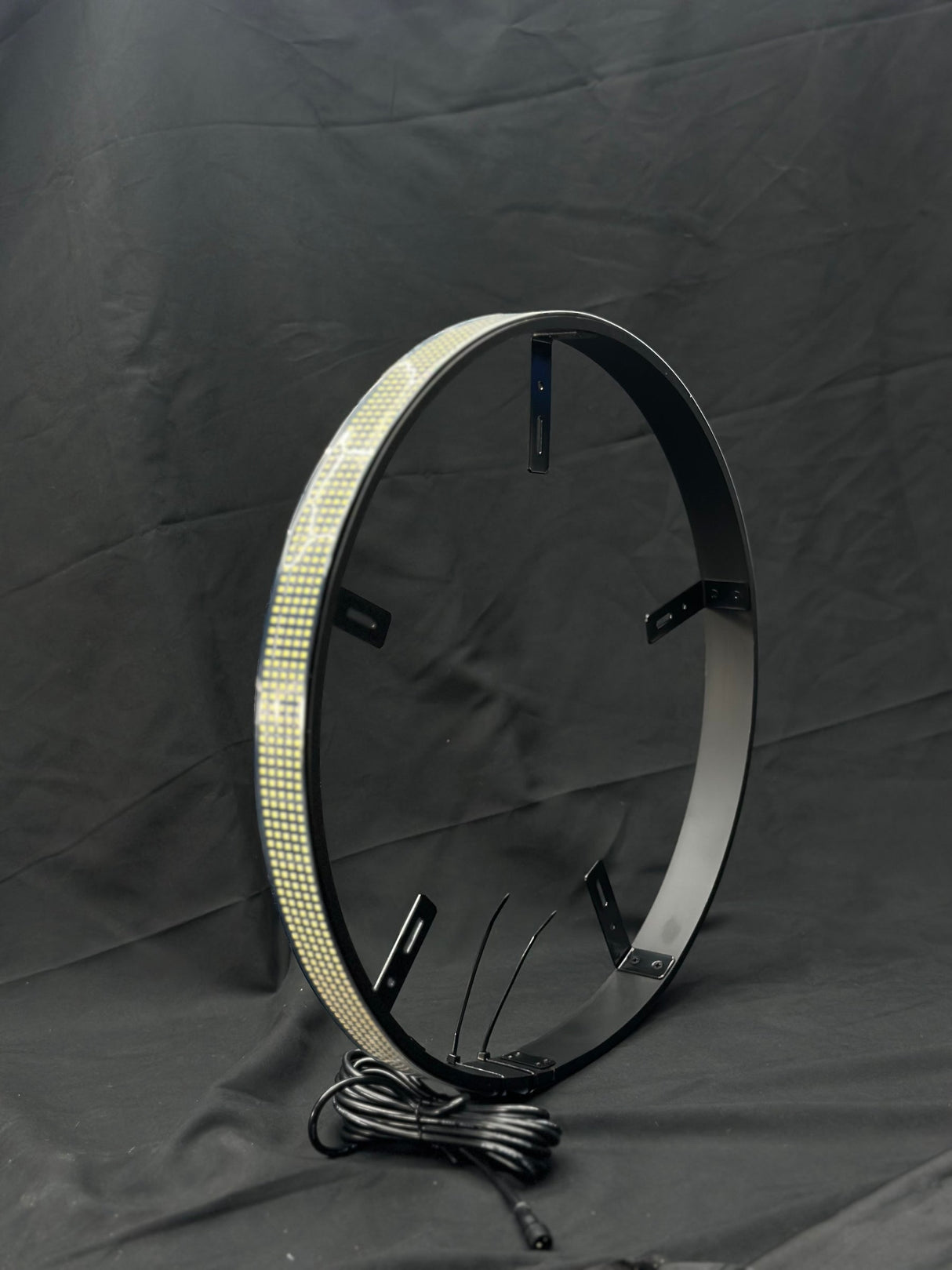 5 ROW Pure White LED Wheel Ring Lights Kit - AutoLEDTech.com
