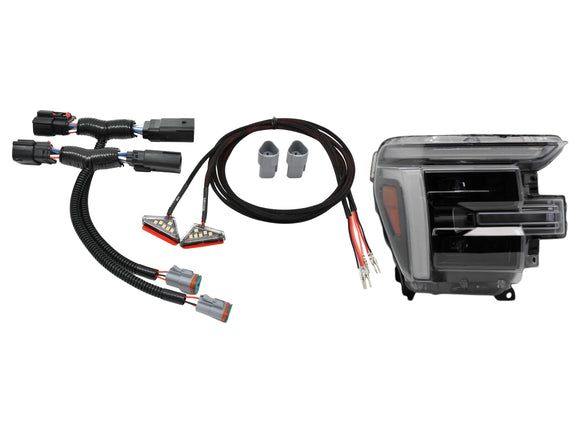2021-2026+ Ford F150 LED Fender Vent Lighting Kit - Plug & Play - AutoLEDTech.com