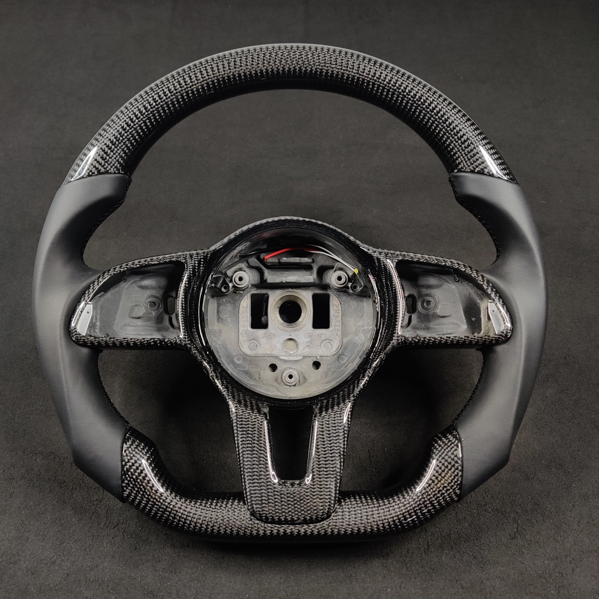 2018+ Mercedes W907/W910 Sprinter Custom Carbon Fiber Steering Wheel - AutoLEDTech.com