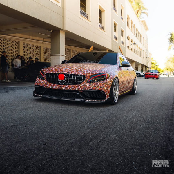 2015-2023 Mercedes C-Class RGBW +A LED DRL Boards