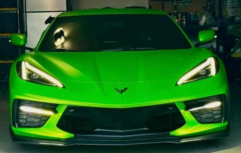 2020+ Chevy C8 Corvette Sequential Switchback LED DRL Grill Accent Bumper Lights