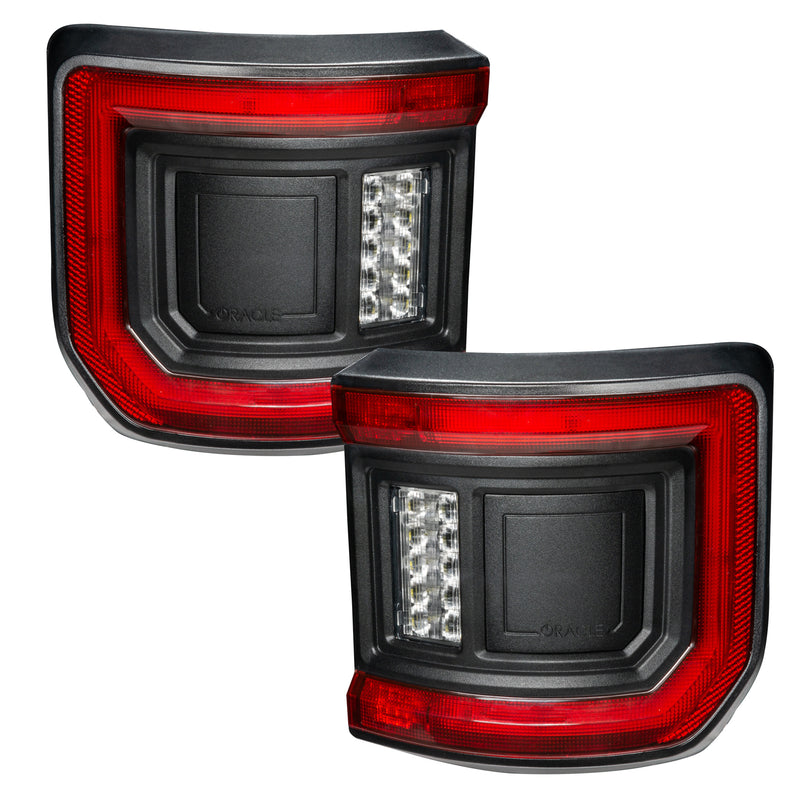 2020-2026+ Jeep Gladiator JT Red Smoked LED Flush Mount Tail Lights