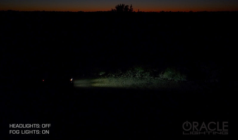 2021-2026+ Ford Bronco Triple LED Fog Lights Kit