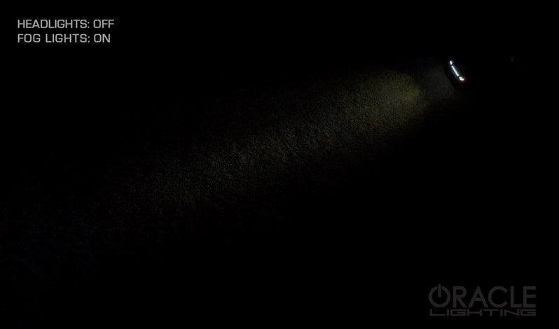 2021-2026+ Ford Bronco Triple LED Fog Lights Kit