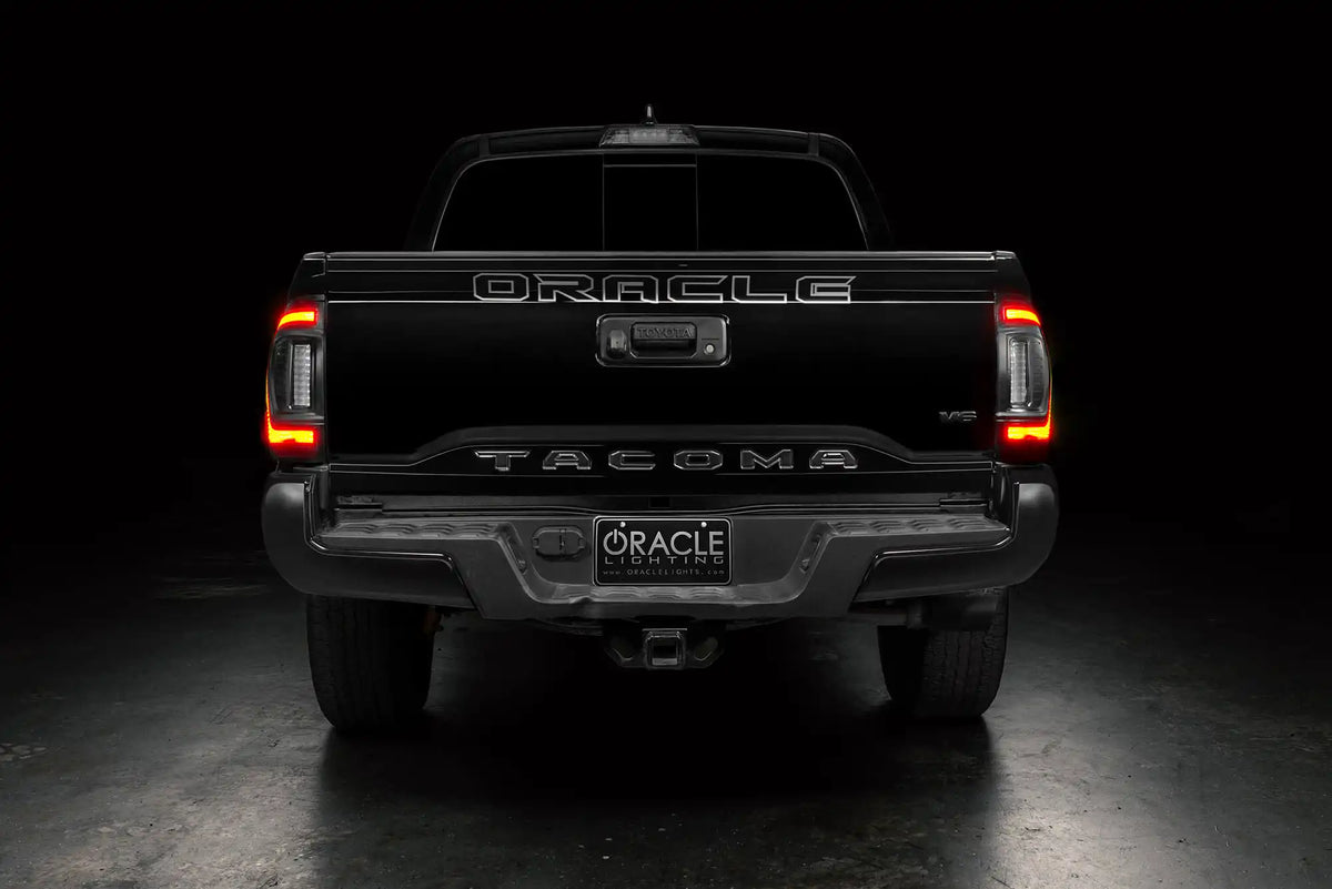 Tacoma flush mount LED tail lights - brake lights on