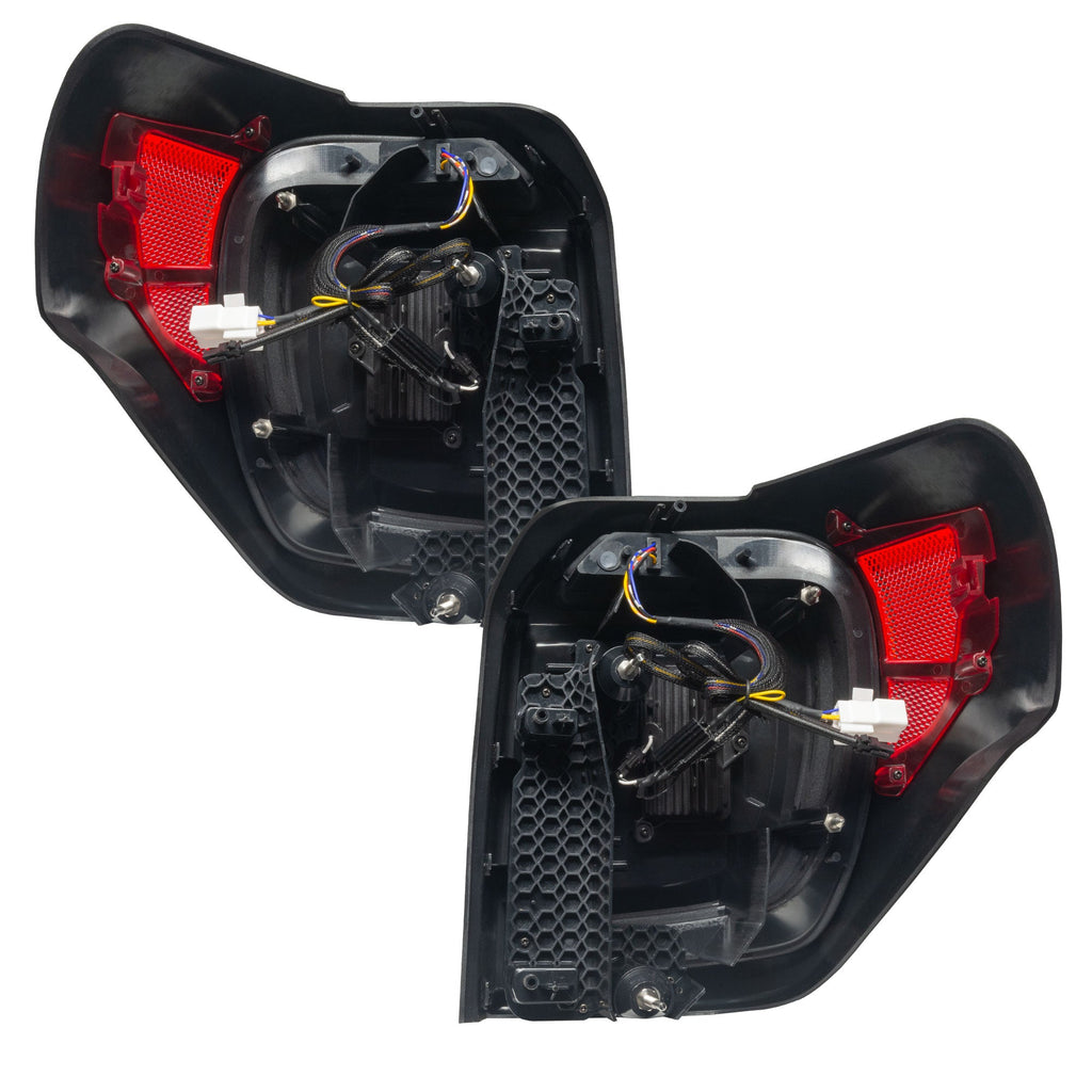 2014-2024 Toyota 4Runner Red Smoked LED Flush Mount Tail Lights