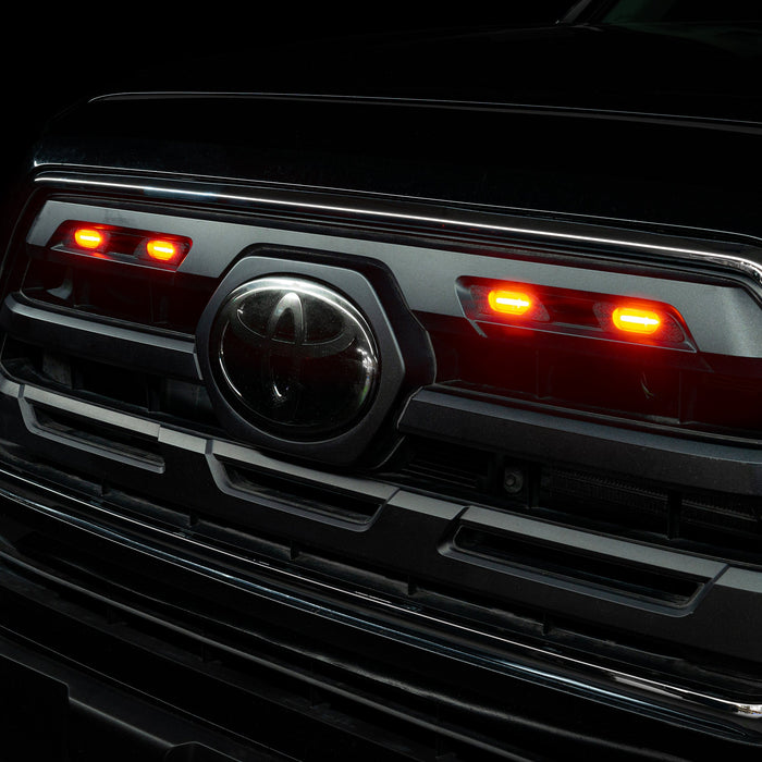 2016-2023 Toyota Tacoma LED Grill Accent Lights Kit - Pre-Runner Style
