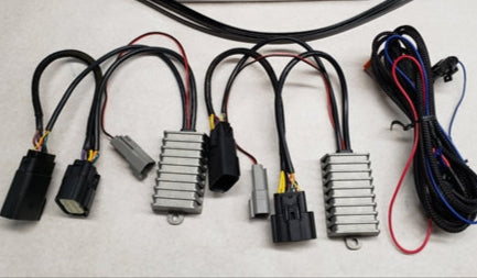 2019-2024 Ram HD LED Headlight Conversion Adapter Harness (Pair)