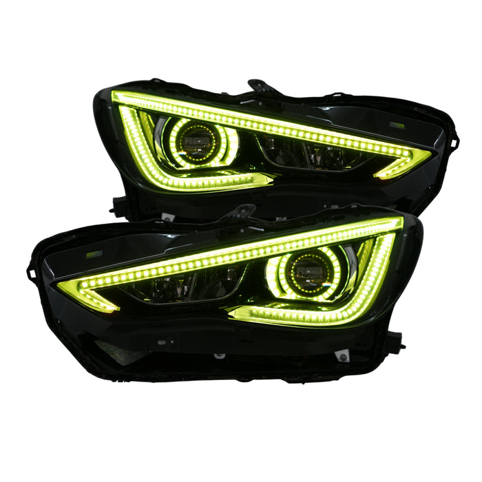 2016-2022 Infiniti Q60 RGB Flow Series LED DRL Boards