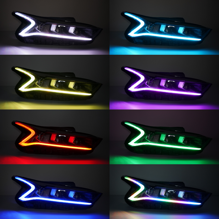 2021-2024 Kia K5 RGBW Flow Series LED DRL Board Kit