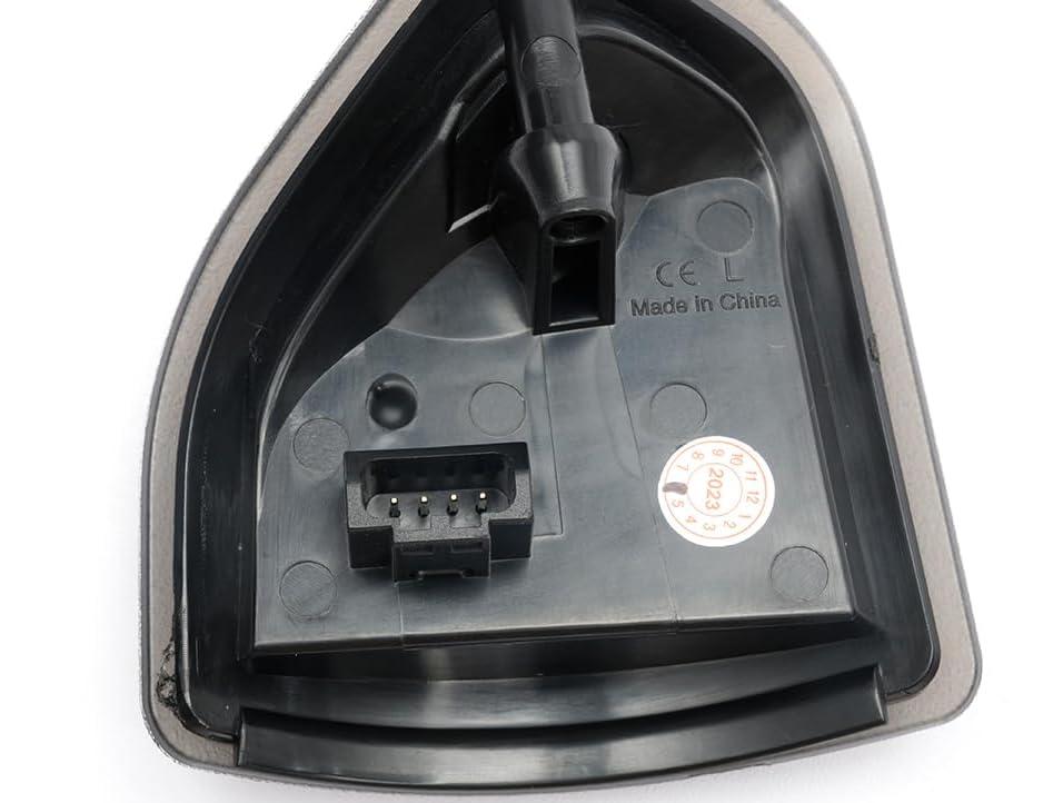 2009-2024 Ram 1500 2500 HD Smoked White Amber LED Tow Mirror Lights - AutoLEDTech.com