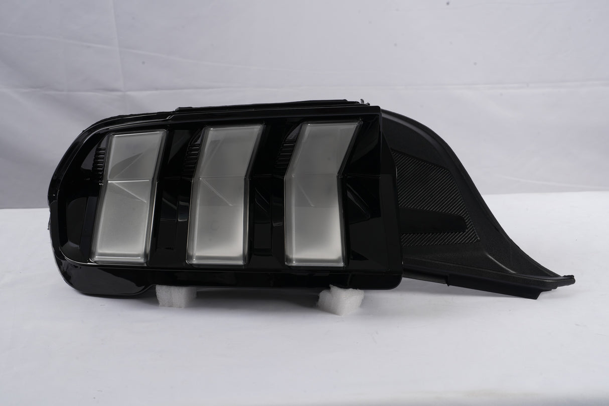 2024-2026+ Ford Mustang S650 RGB Flow Smoked Clear LED Tail Lights - AutoLEDTech.com