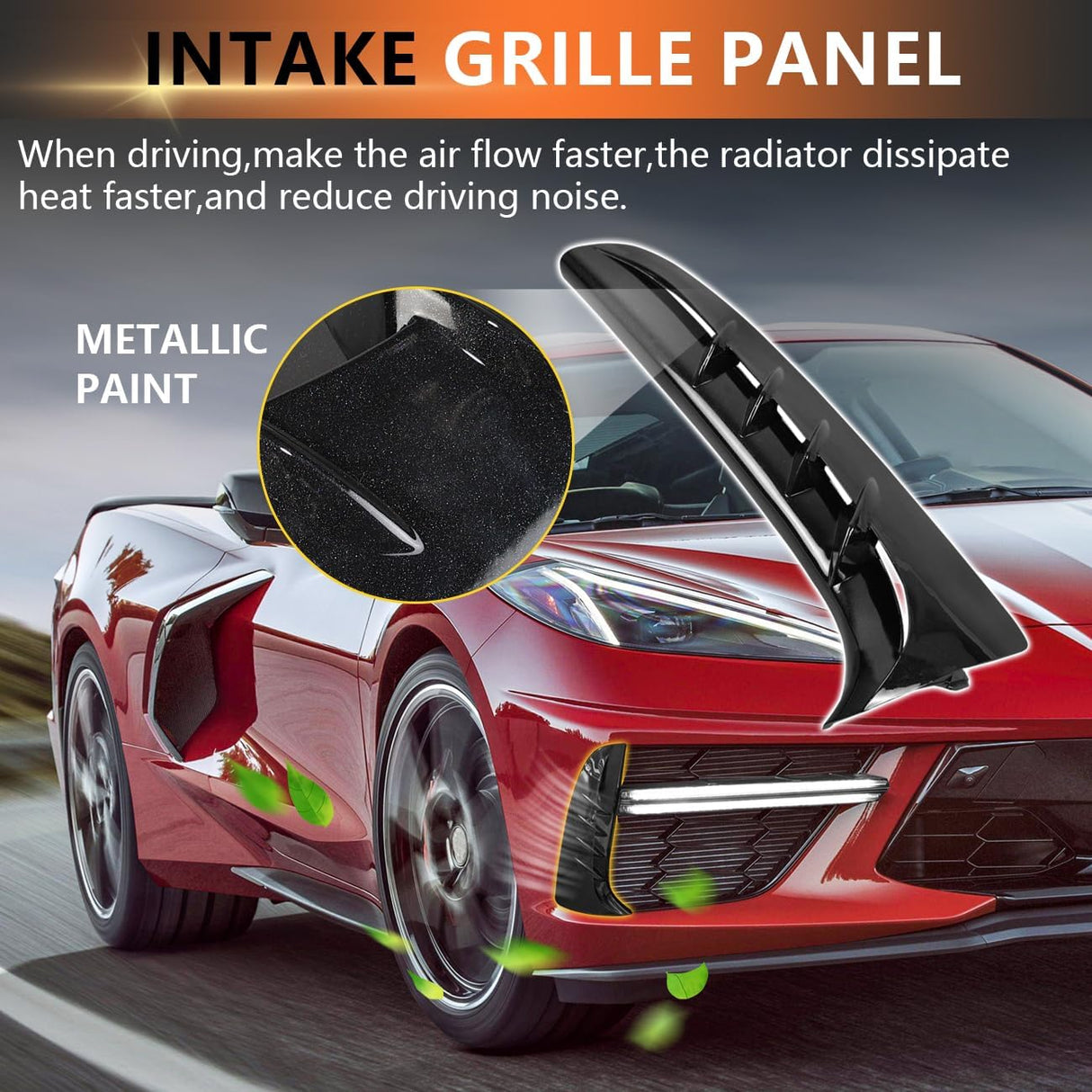 2020+ Chevy C8 Corvette Sequential Switchback LED DRL Grill Accent Bumper Lights