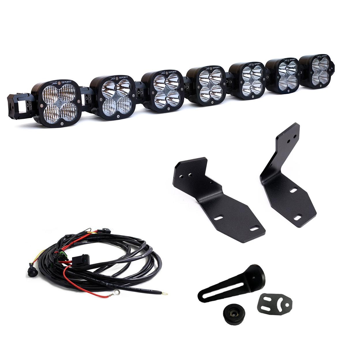 2023-2026+ Ford F250 Super Duty Baja Designs 7XL Linkable Bumper Light Kit