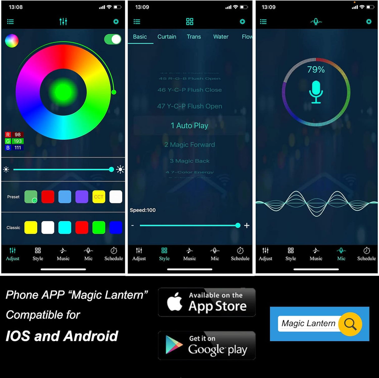 2014-2024 Infiniti Q50 Flow Series RGB LED Bumper Lights