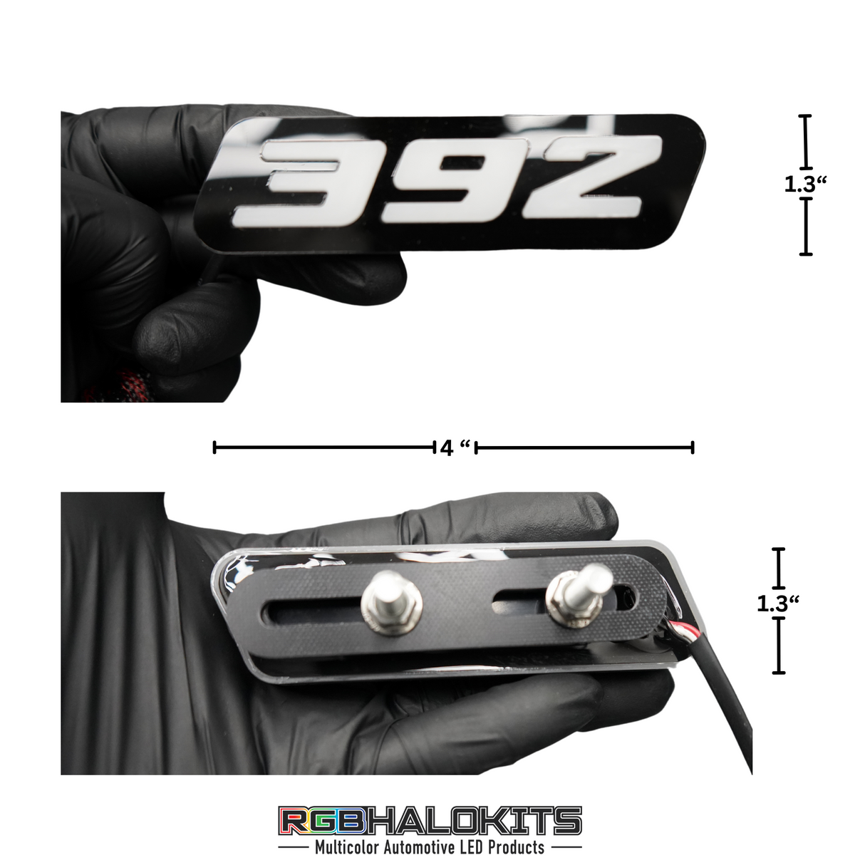 Dodge 392 RGB Flow Series LED Badge Emblem Logo