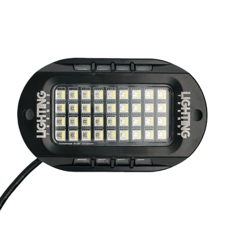 Hyper Pro Series MAX 104W RGBW LED Rock Lights Pod Kit (9100 Lm)