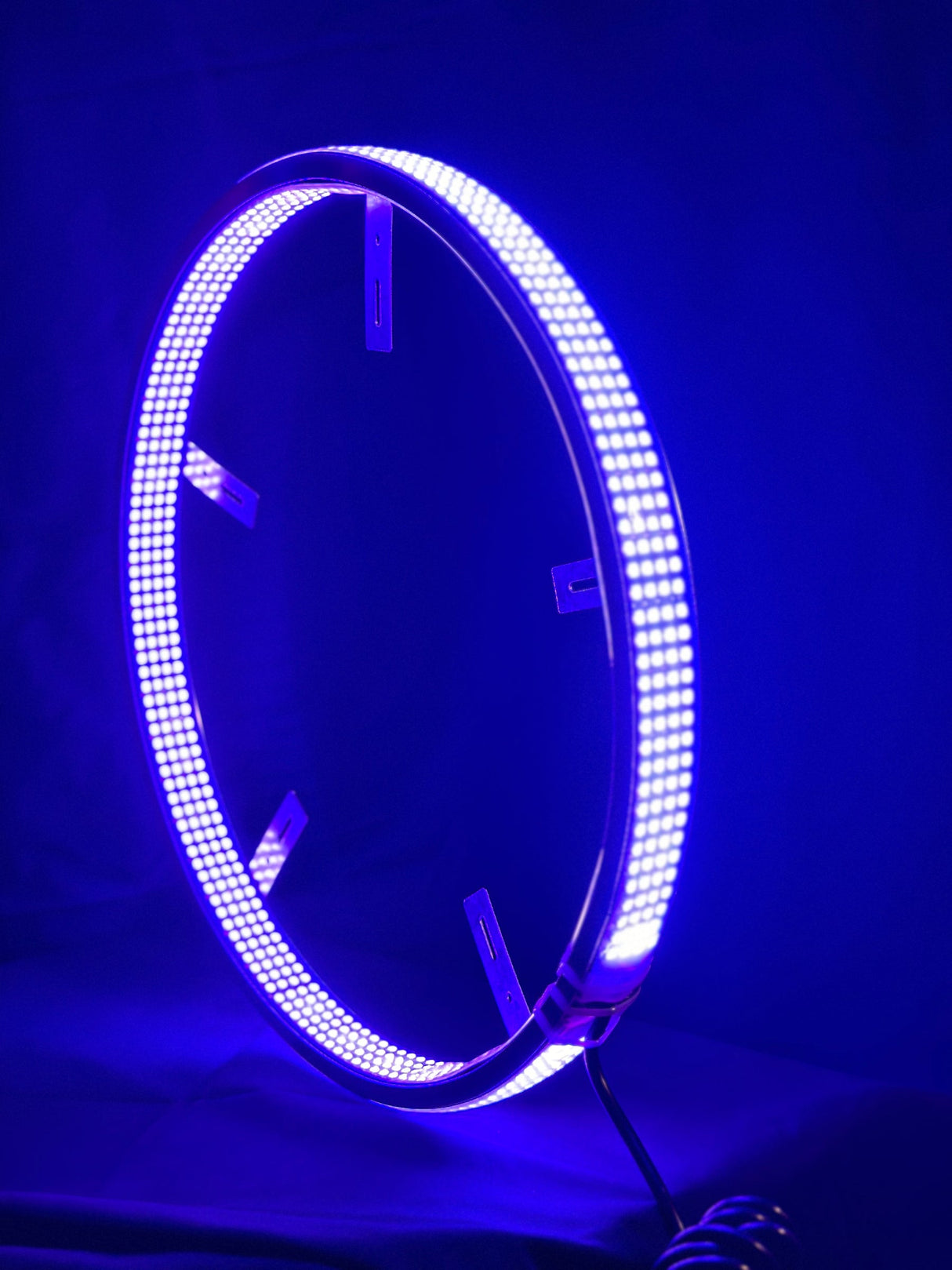 8 Row RGBW LED Color-Changing Wheel Ring Lights Kit - AutoLEDTech.com