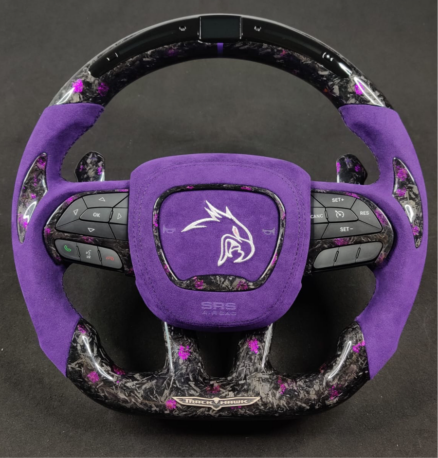 Custom Carbon Fiber Steering Wheel Builder