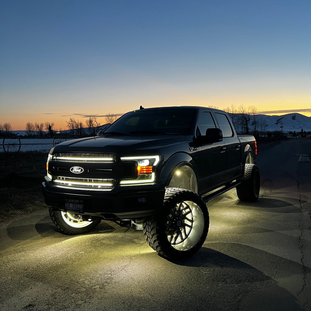 2018-2020 Ford F150 LED Grill Accent Light Bar Kit