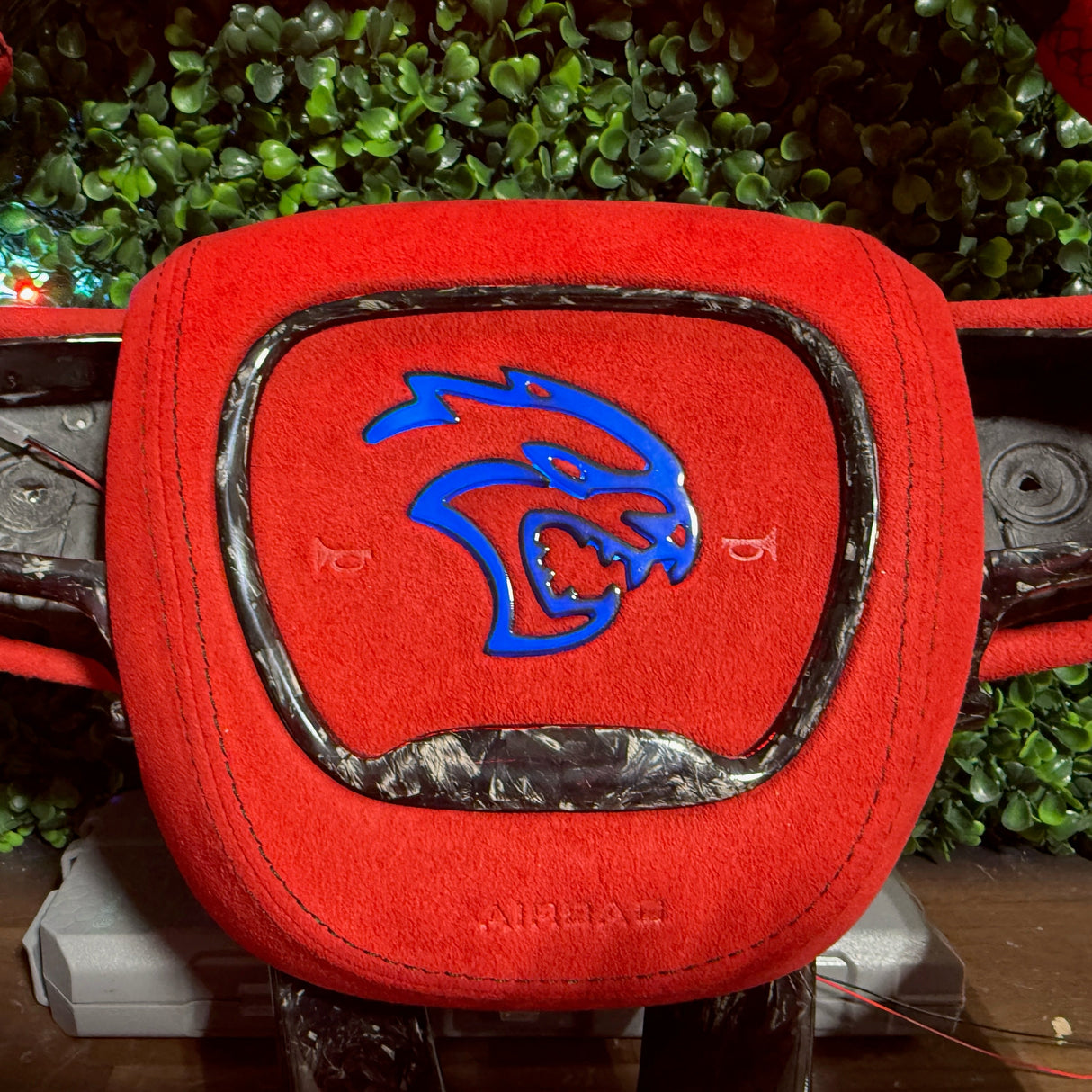 SRT HELLCAT RGB LED Custom Airbag Cover