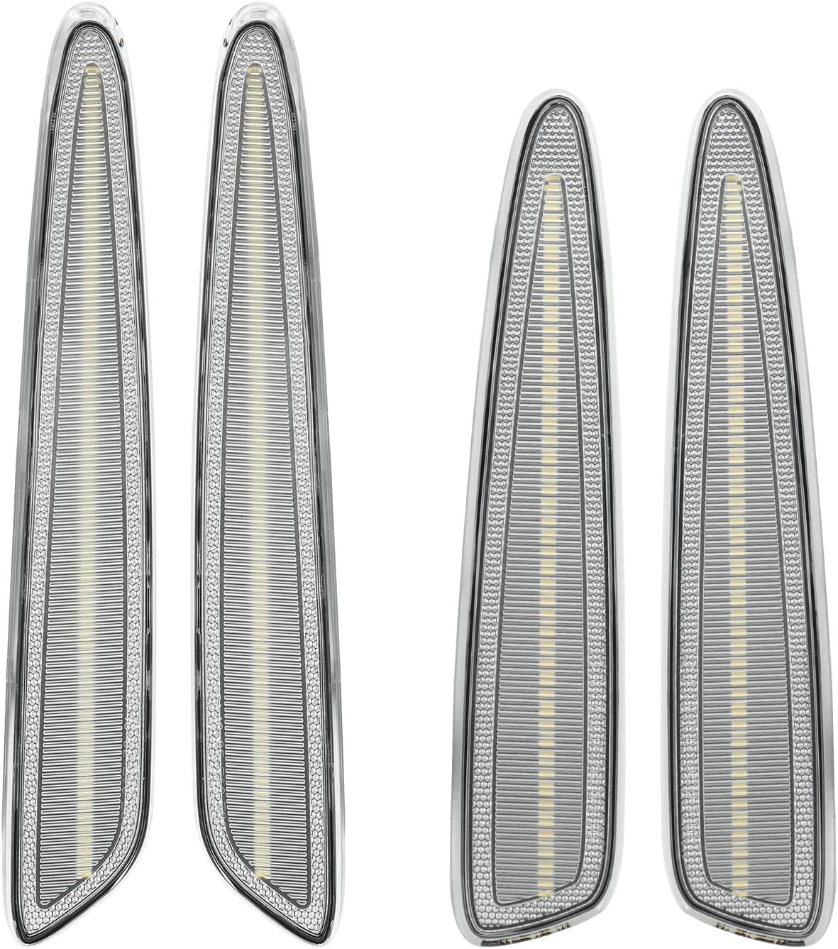 2005-2013 Chevrolet C6 Corvette Clear or Smoked LED Sidemarker Lights