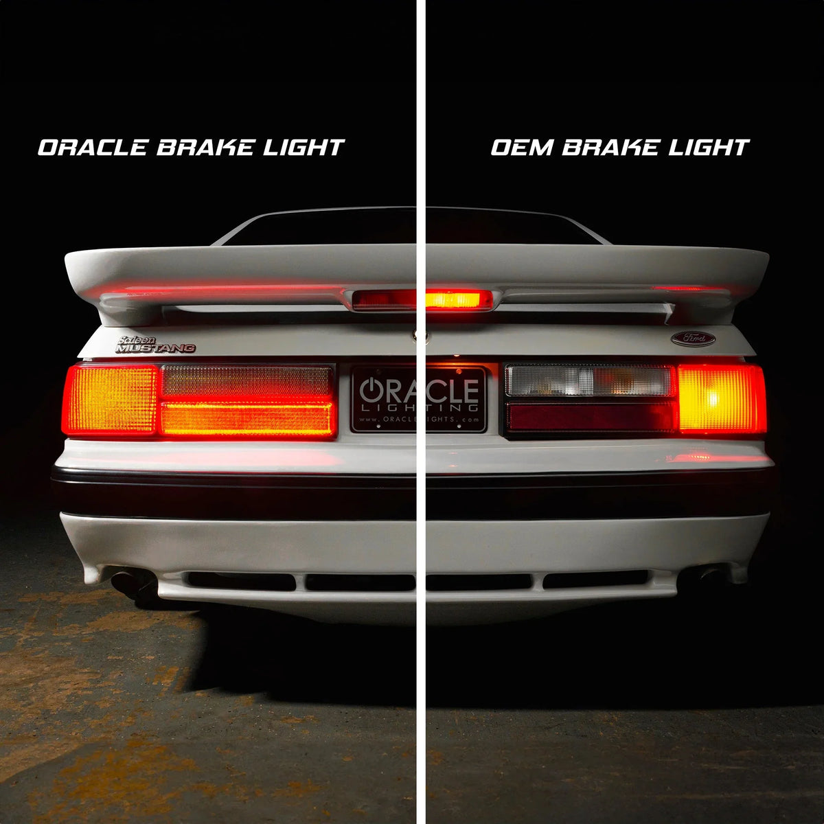 ORACLE Foxbody LED tail light detail