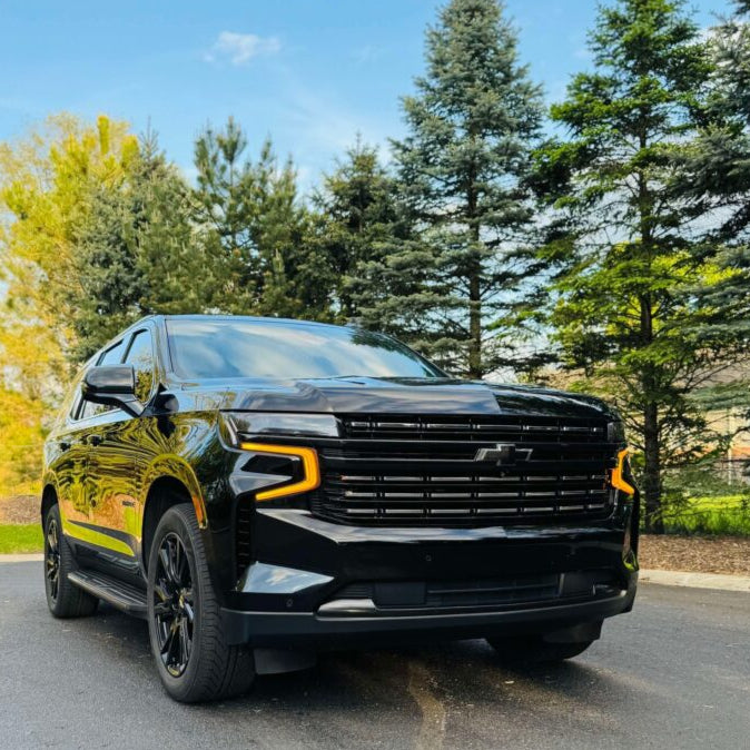 2021-2024 Chevy Tahoe Suburban Amber DRL Headlight Harness Kit