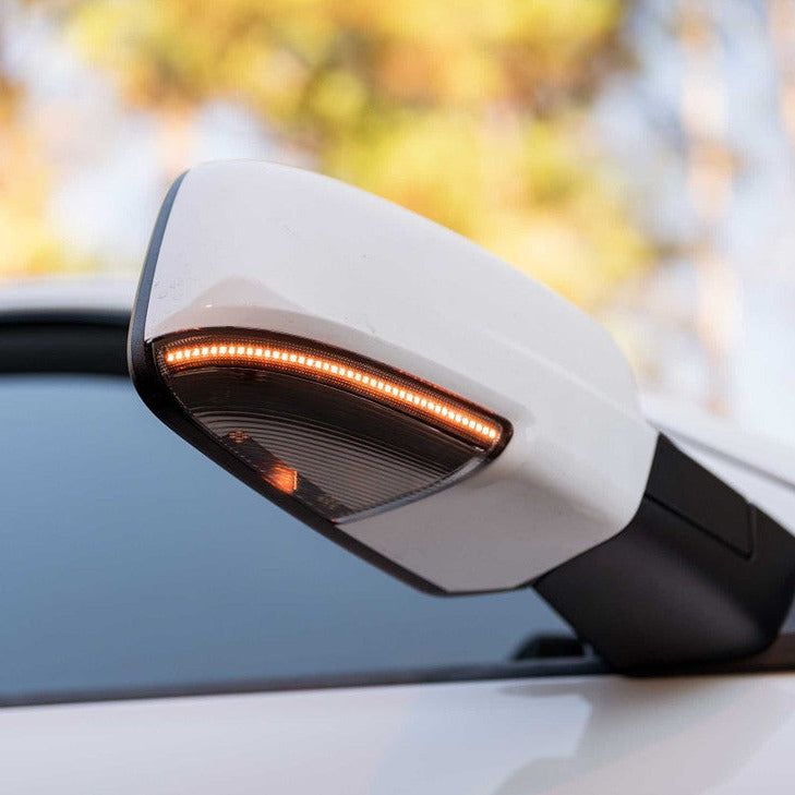 2009-2018 Dodge Ram Sequential Amber LED Smoked Mirror Marker Lights (Underside)