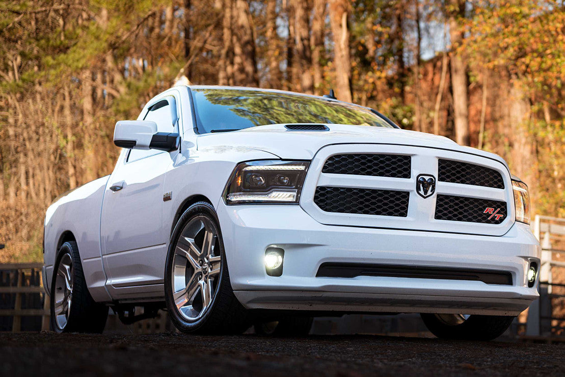 2009-2018 Dodge Ram Sequential Amber LED Smoked Mirror Marker Lights (Underside)