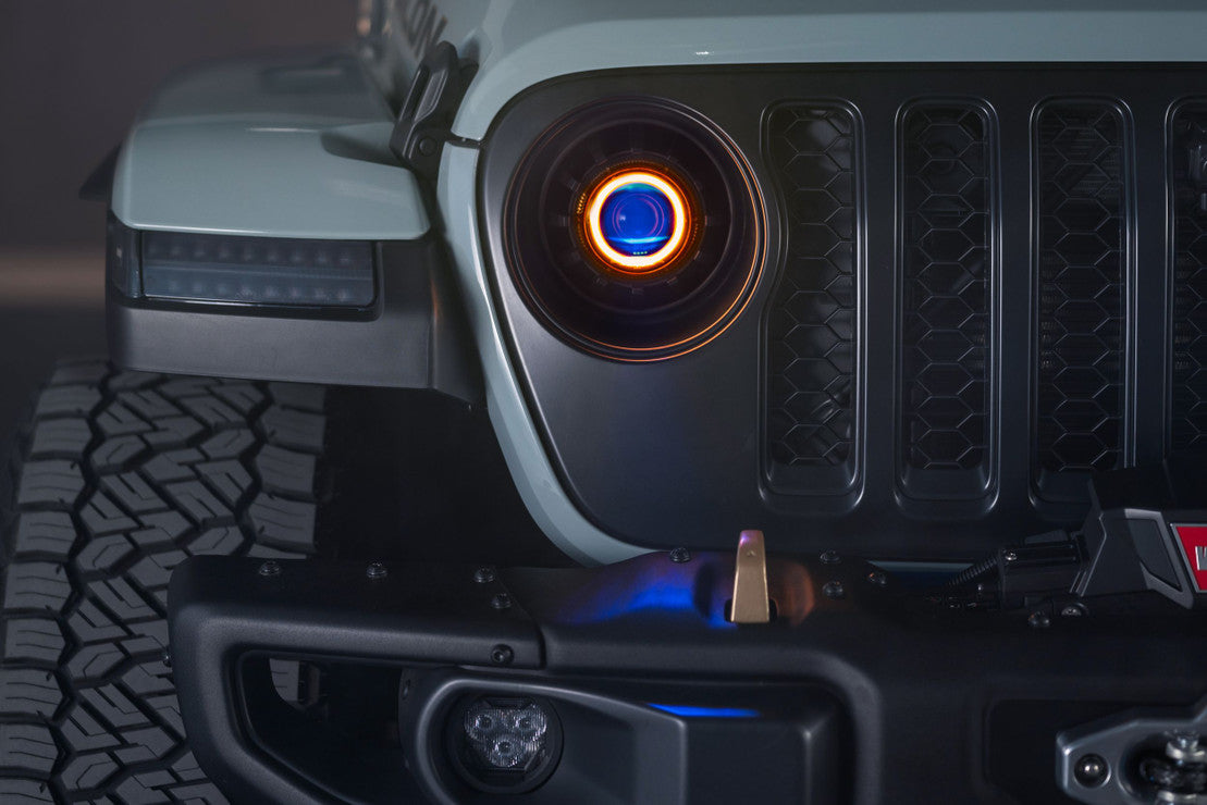 2018-2025+ Jeep Wrangler JL Gladiator JT 4Banger LED Fog Light Pod Assemblies