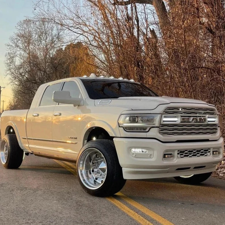 6"-22" V2 ANIMATED SWITCHBACK White/Amber LED DRL Grill Accent Lights Bar Kit