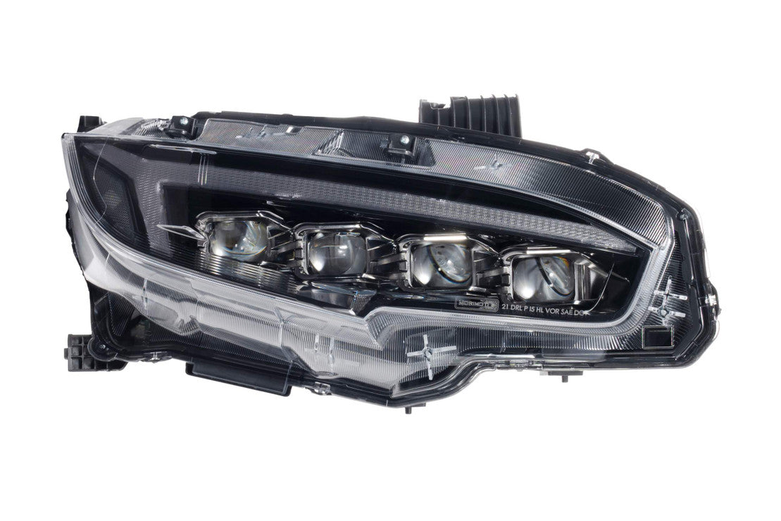 2016-2021 Honda Civic RGBW Flow Series XB LED Projector DRL Headlights