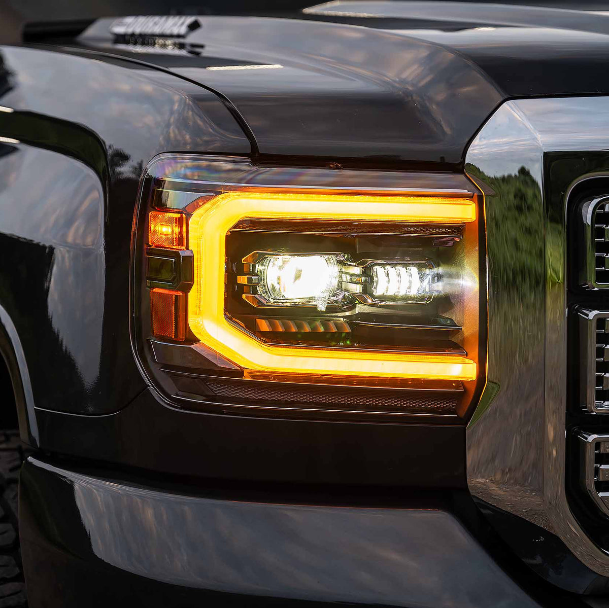 15-19 GMC Sierra 2500HD Morimoto XB Evo LED Headlights - AutoLEDTech.com