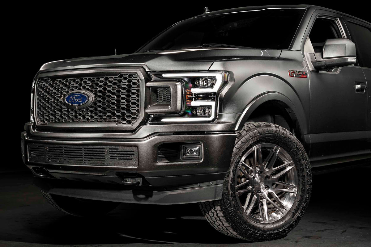 2018-2020 Ford F-150 XB EVO Hybrid LED Projector Headlights - AutoLEDTech.com