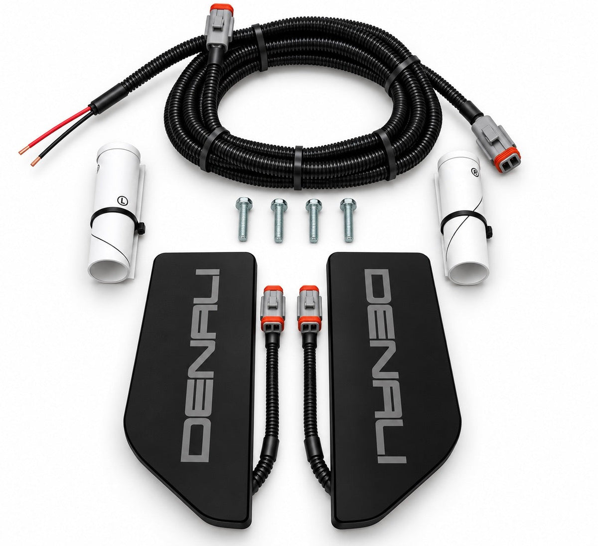 2020-2027+ GMC/Chevy HD Illuminated Side Step Inserts