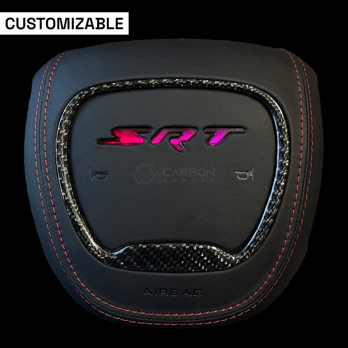 Dodge 392 RGB LED Custom Airbag Cover - AutoLEDTech.com